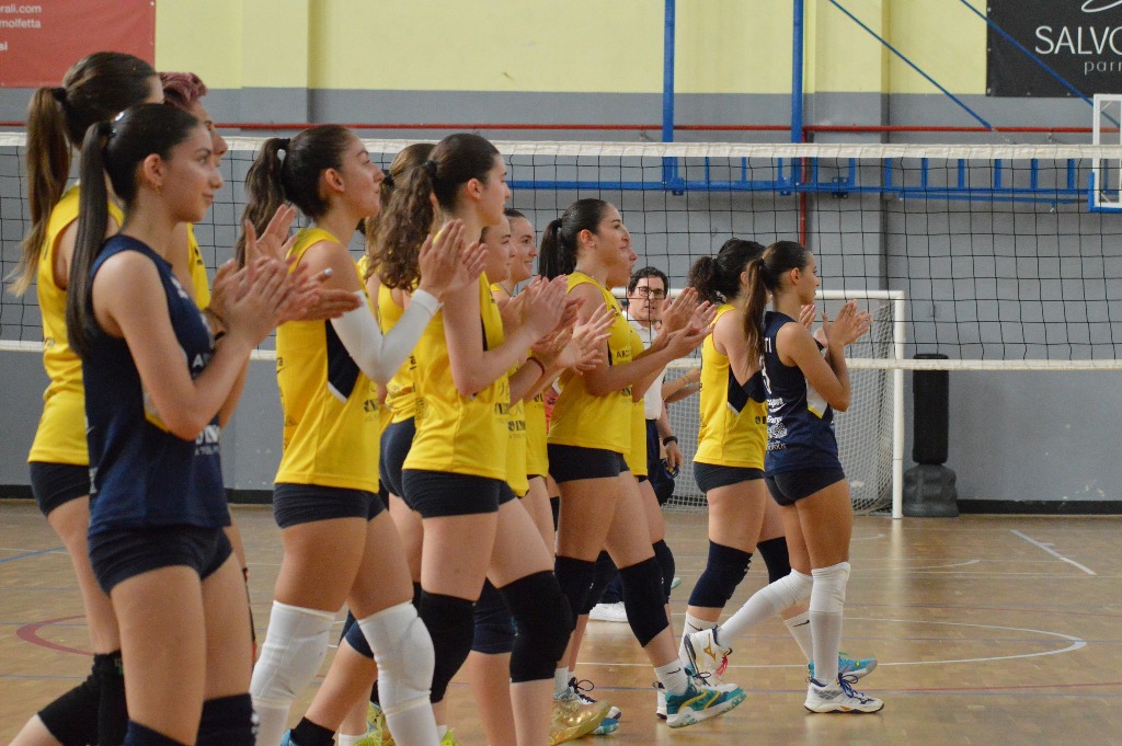 SCONFITTA PER LASDAM PEGASO 93 MOLFETTA NELLA GARA DI ESORDIO DEL CAMPIONATO DI PALLAVOLO FEMMINILE DI SERIE C
