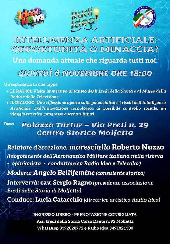 INTELLIGENZA ARTIFICIALE: OPPORTUNIT O MINACCIA?