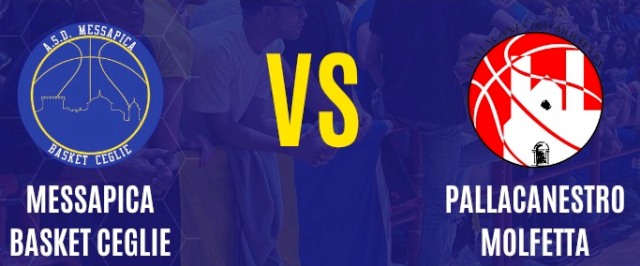 TRASFERTA A CEGLIE MESSAPICA PER LA CLEAN UP MOLFETTA ALLA RICERCA DELLA PRIMA VITTORIA ESTERNA