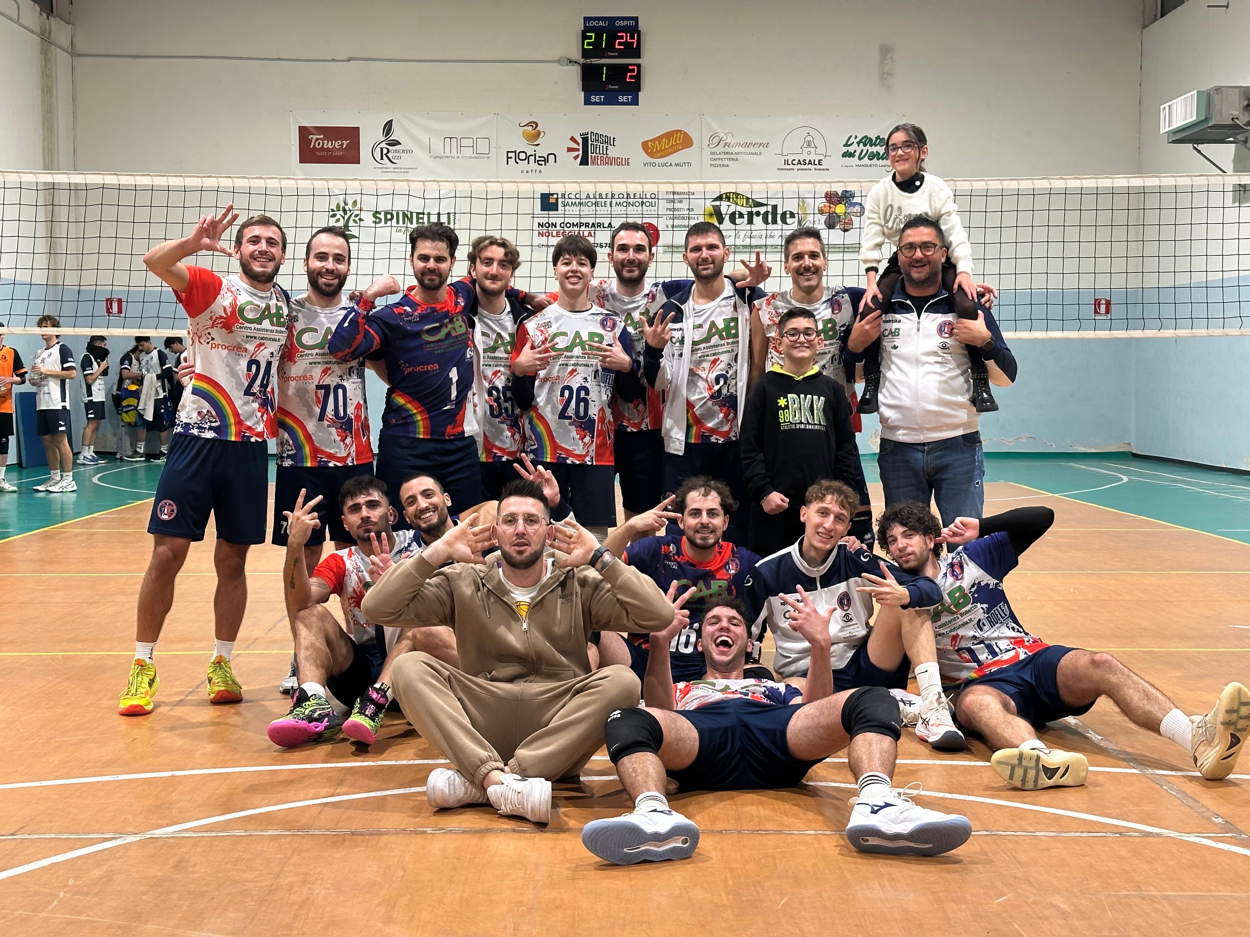 SECONDA VITTORIA CONSECUTIVA DELLA POLISPORTIVA DINAMO MOLFETTA IN TRASFERTA CONTRO IL FORTE SAMMICHELE