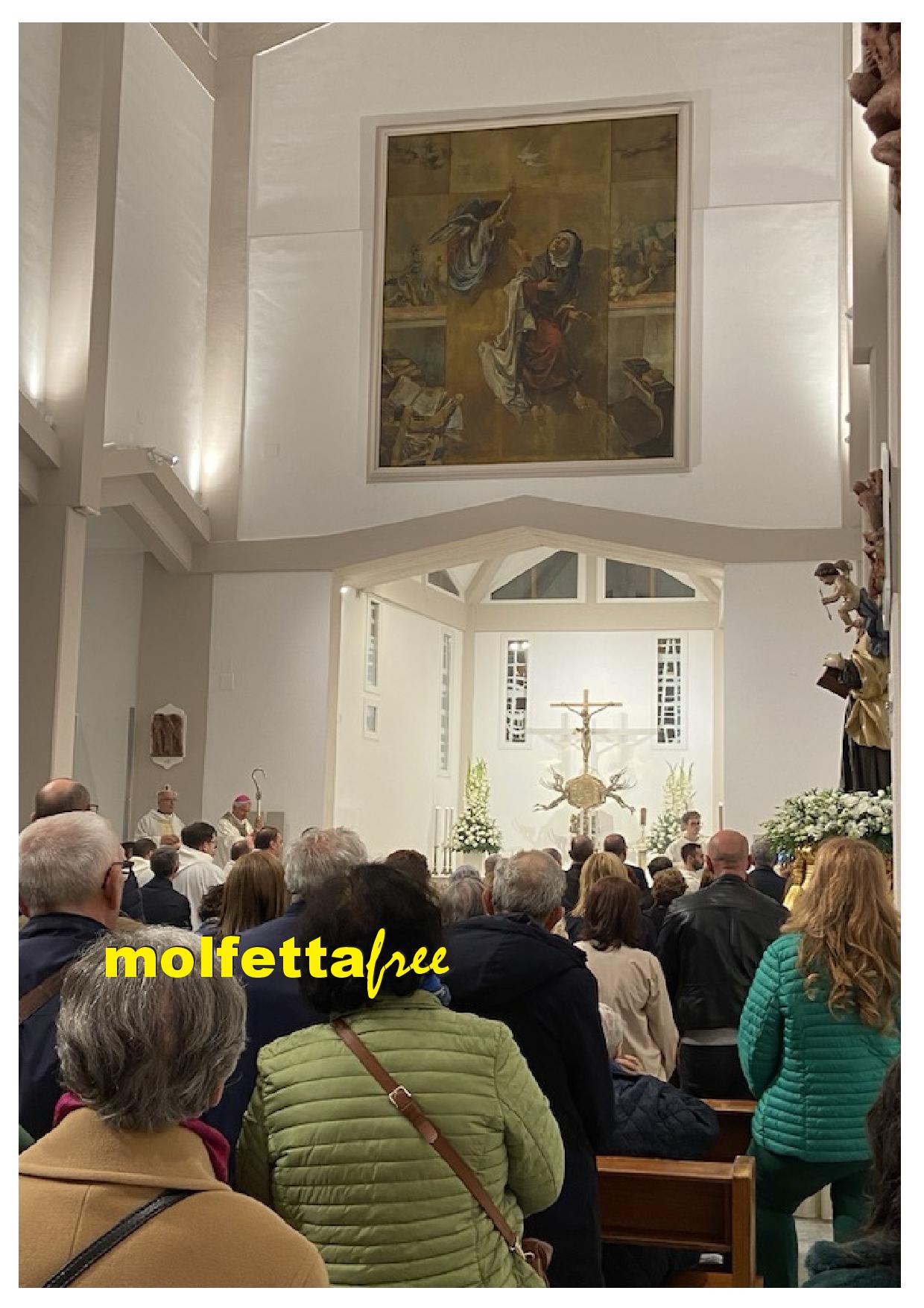 SABATO 29 NOVEMBRE LA PROCESSIONE DI RIENTRO DELLA MADONNA DI LORETO NELLA CHIESA DI SANTA TERESA