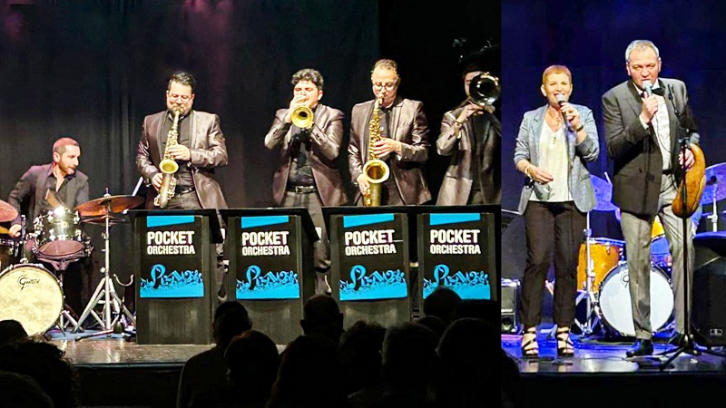 GRANDE APPUNTAMENTO MUSICALE A SPAZIOLEARTI CON IL CONCERTO JAZZ N MAMBO DELLA POCKET ORCHESTRA FEAT. FRANCESCA LEONE E PIERO DOTTI