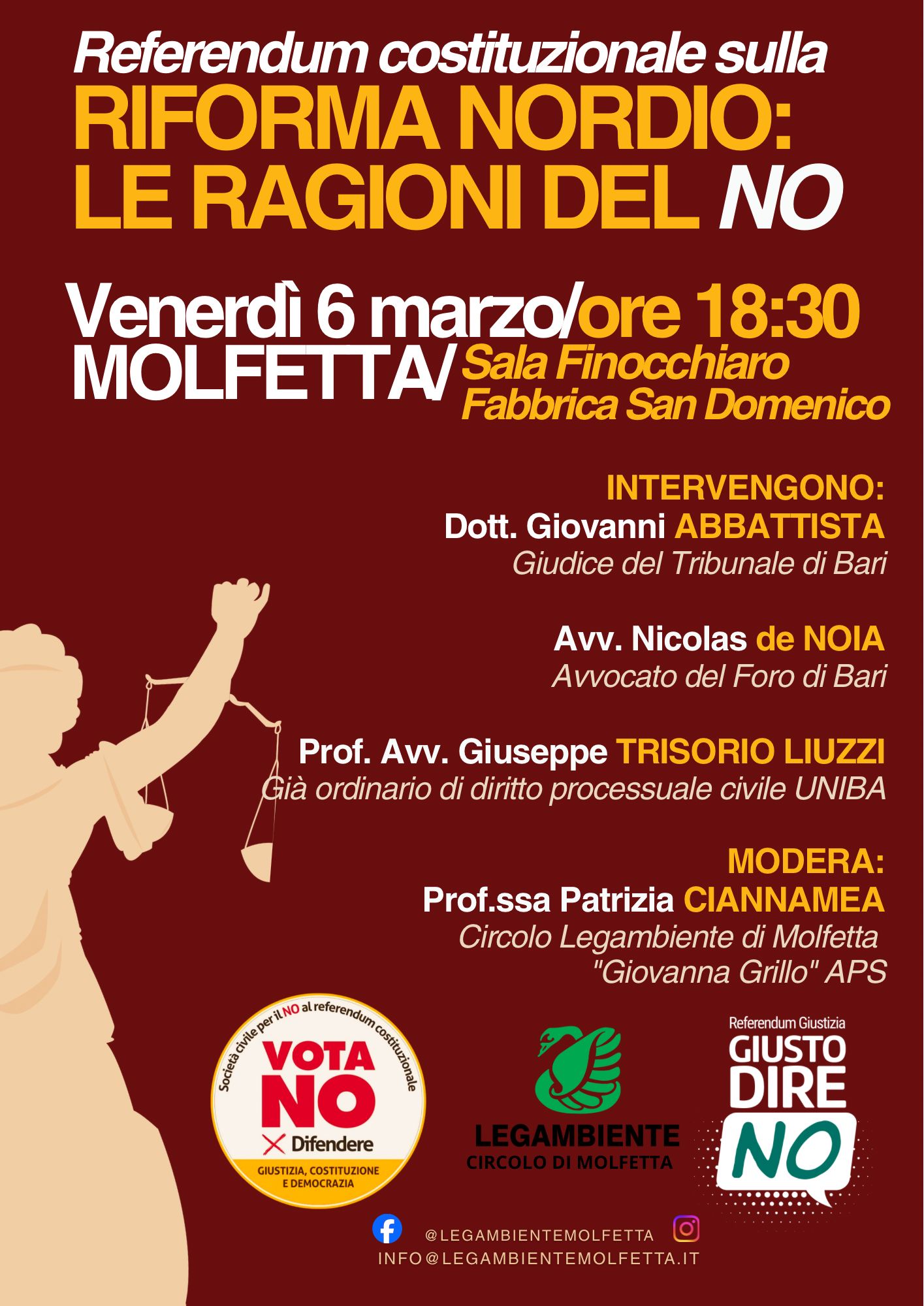 RIFORMA COSTITUZIONALE, REFERENDUM: LE RAGIONI DEL NO