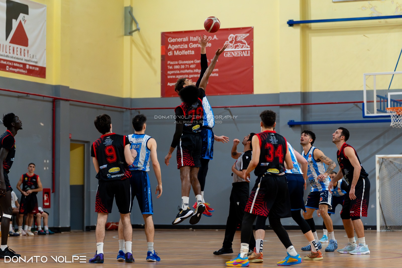 LA DAI OPTICAL VIRTUS BASKET TROVA LA VITTORIA CONTRO IL RENDE