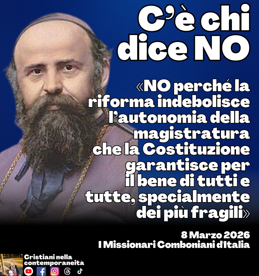 MISSIONARI COMBONIANI DEL CUORE DI GES� - COMUNICATO SUL REFERENDUM COSTITUZIONALE 