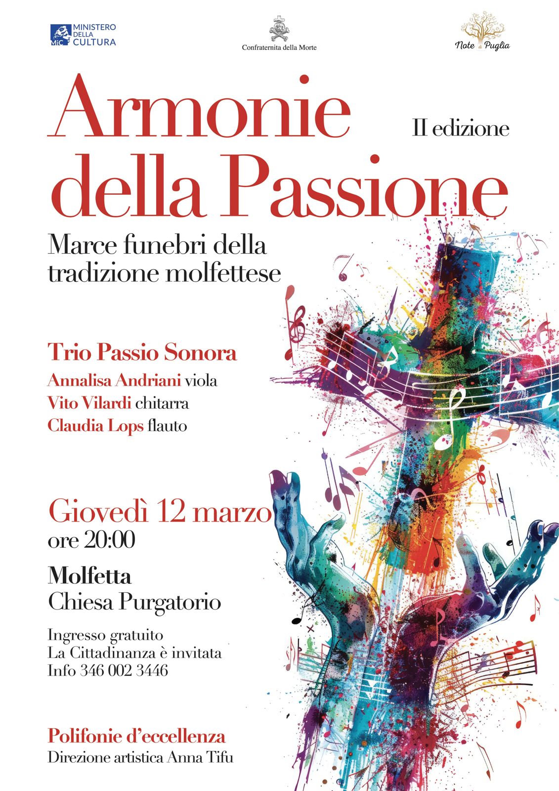 ARMONIE DELLA PASSIONE, PRONTA LA IIa EDIZIONE