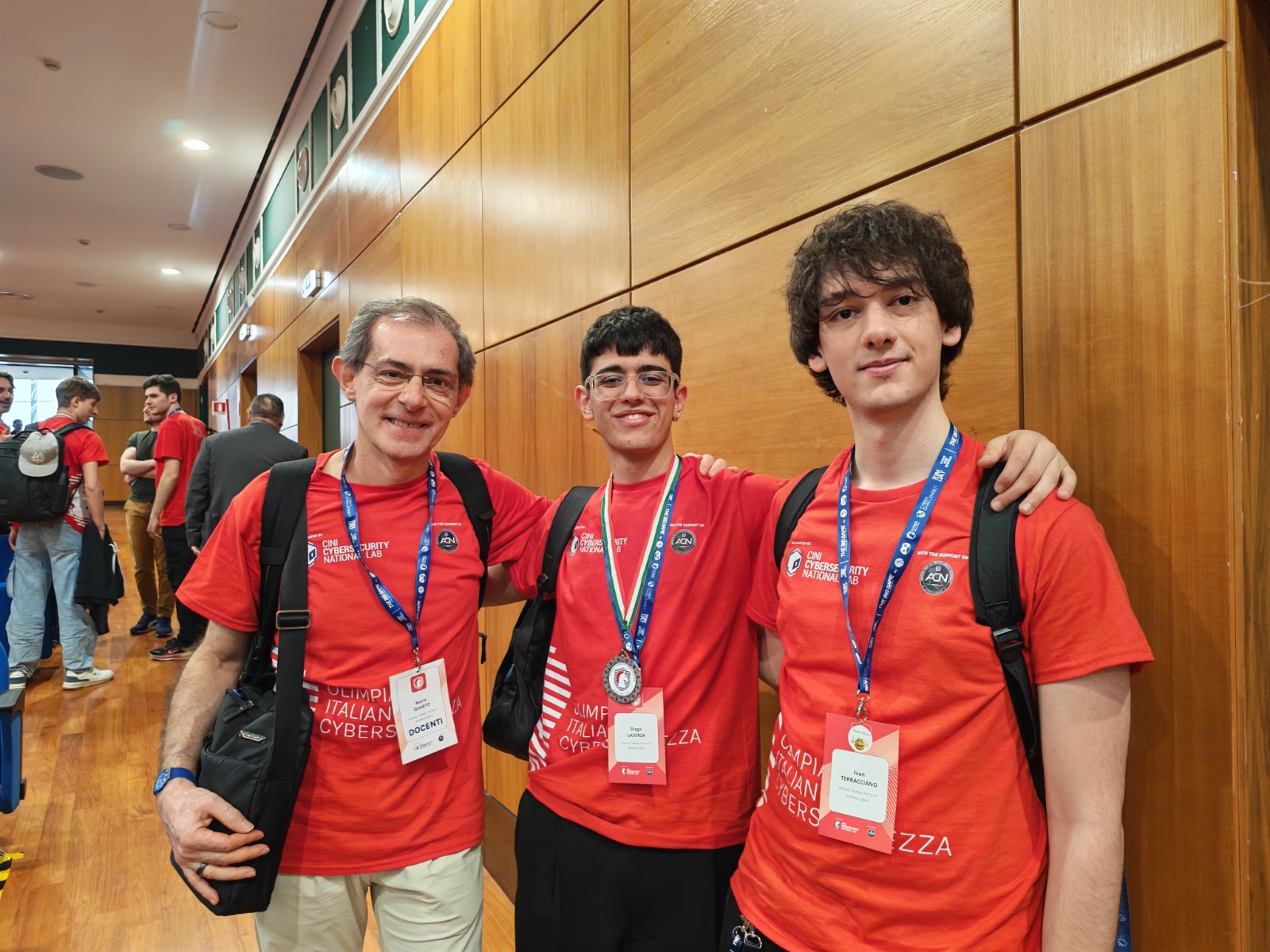 MEDAGLIA D�ARGENTO PER IL FERRARIS ALLE OLICYBER 2026