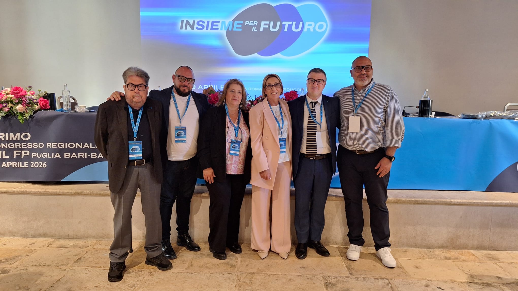 IL MOLFETTESE VINCENZO CARNICELLA ELETTO SEGRETARIO REGIONALE UIL FP PUGLIA BARI-BAT