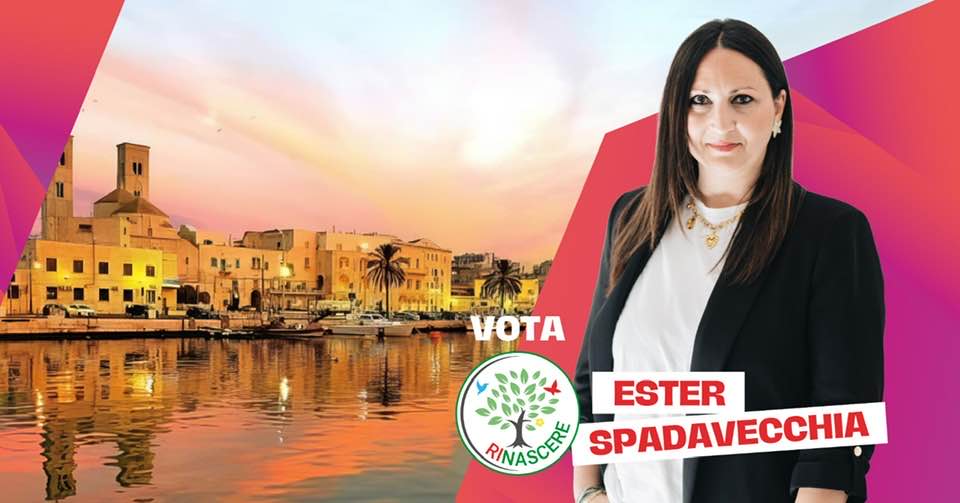 ESTER SPADAVECCHIA: �TURISMO E COMMERCIO: BINOMIO PERFETTO PER RILANCIARE LA NOSTRA CITTA�. INSIEME POSSIAMO, DOBBIAMO FARCELA�