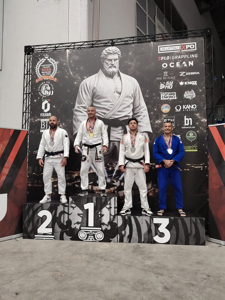 IL TEAM PALOMBA PROTAGONISTA A LIDO DI JESOLO: 2 ORI, 2 ARGENTI E UN BRONZO AL CAMPIONATO ITALIANO BRAZILIAN JIU JITSU
