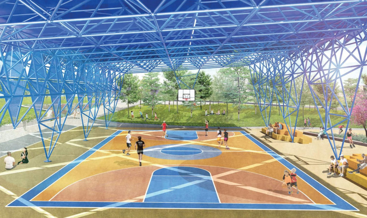 PARCO DELLA RINASCITA, INTITOLATA A ERNESTO CHIARANTONI L�AREA GIOCHI DEL NUOVO POLMONE VERDE