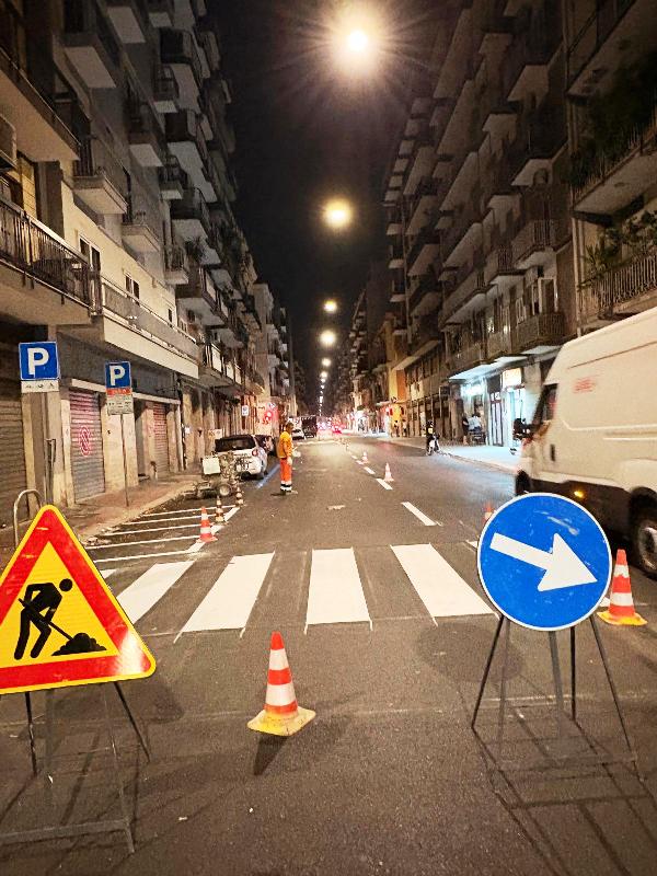 BRT A BARI, CANTIERI ANCHE DI NOTTE PER RIDURRE I DISAGI ALLA VIABILIT�