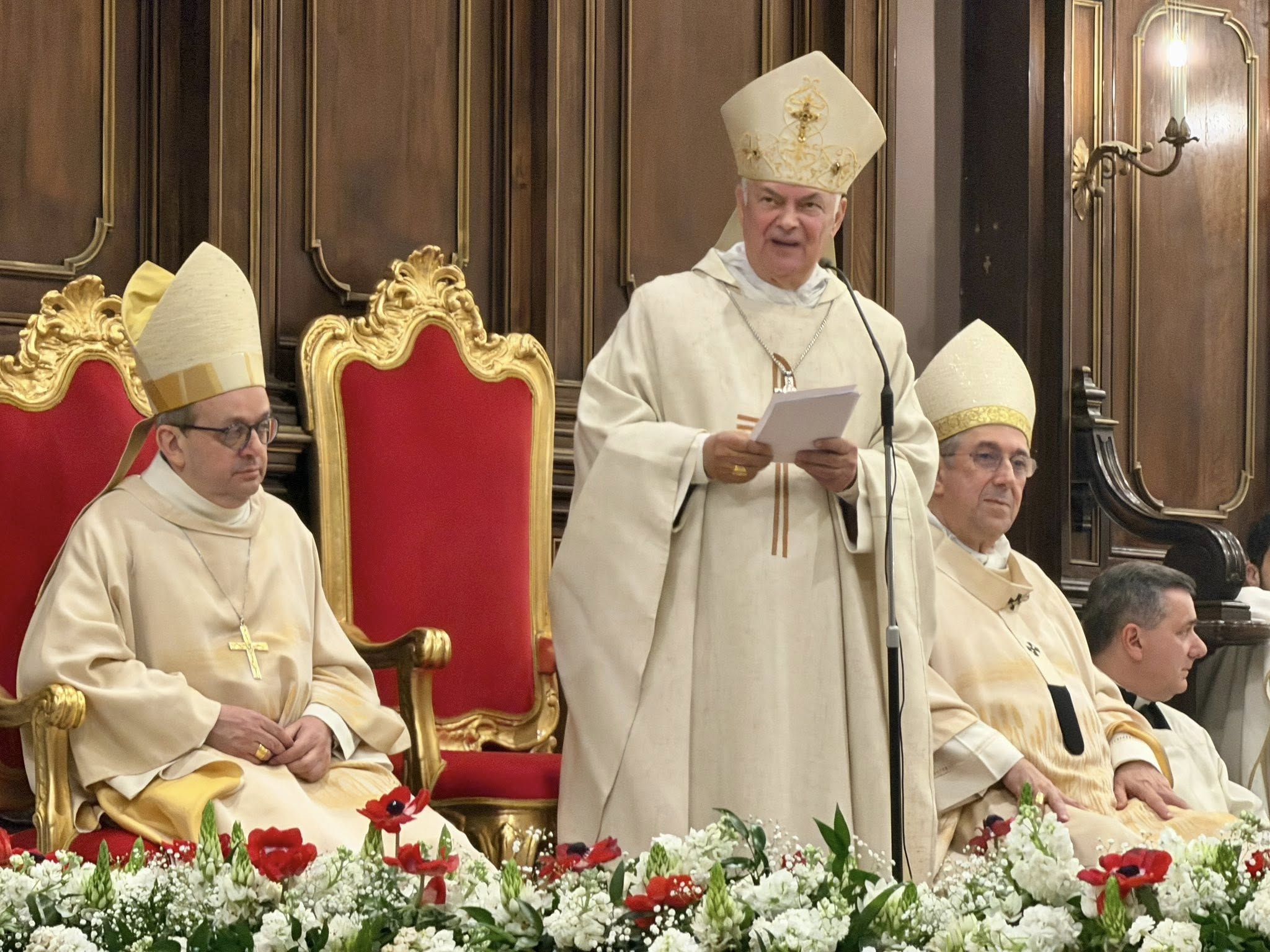 SAN DOMENICO: GLI AUGURI DELLA DIOCESI PER MONS. DOMENICO BASILE E MONS. DOMENICO CORNACCHIA