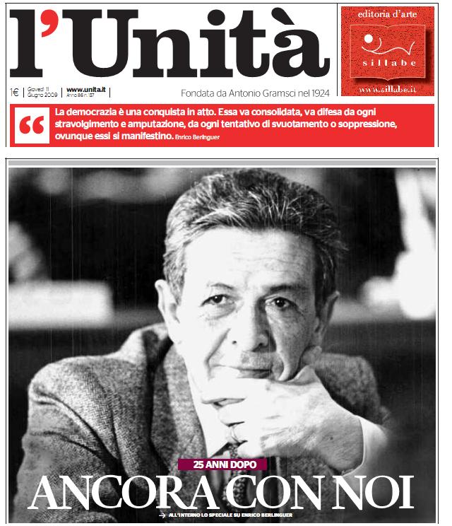 PARTE LA CAMPAGNA ABBONAMENTI AD UN   GIORNALE STORICO ITALIANO: LUNIT