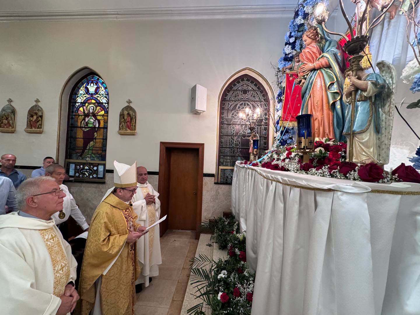 E' STATA CELEBRATA AD HOBOKEN LA FESTA DELLA MADONNA DEI MARTIRI CON TANTI OSPITI MOLFETTESI