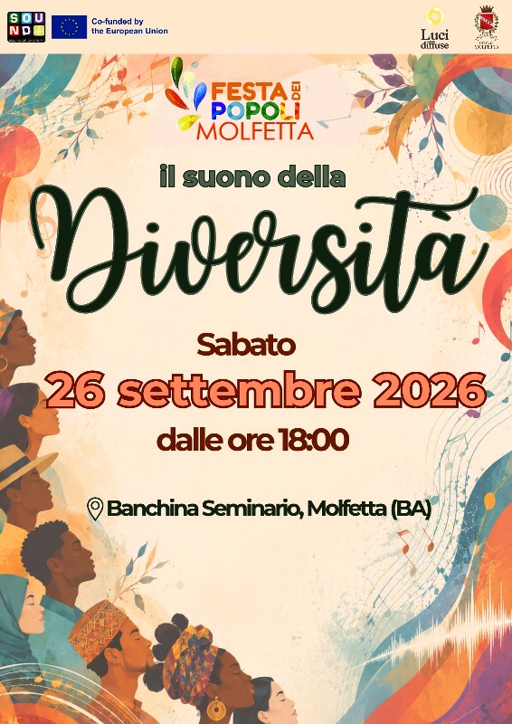 LA FESTA DEI POPOLI A MOLFETTA, TRASFORMA LA DIVERSIT� IN MUSICA