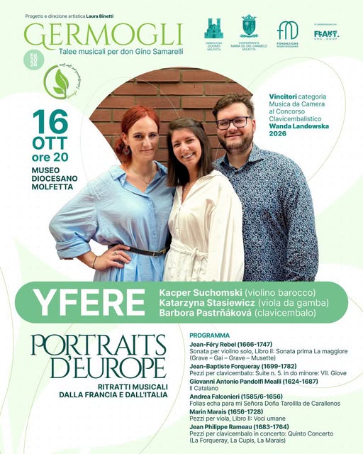 �GERMOGLI�, AL MUSEO DIOCESANO IL CONCERTO DEL TRIO YFERE