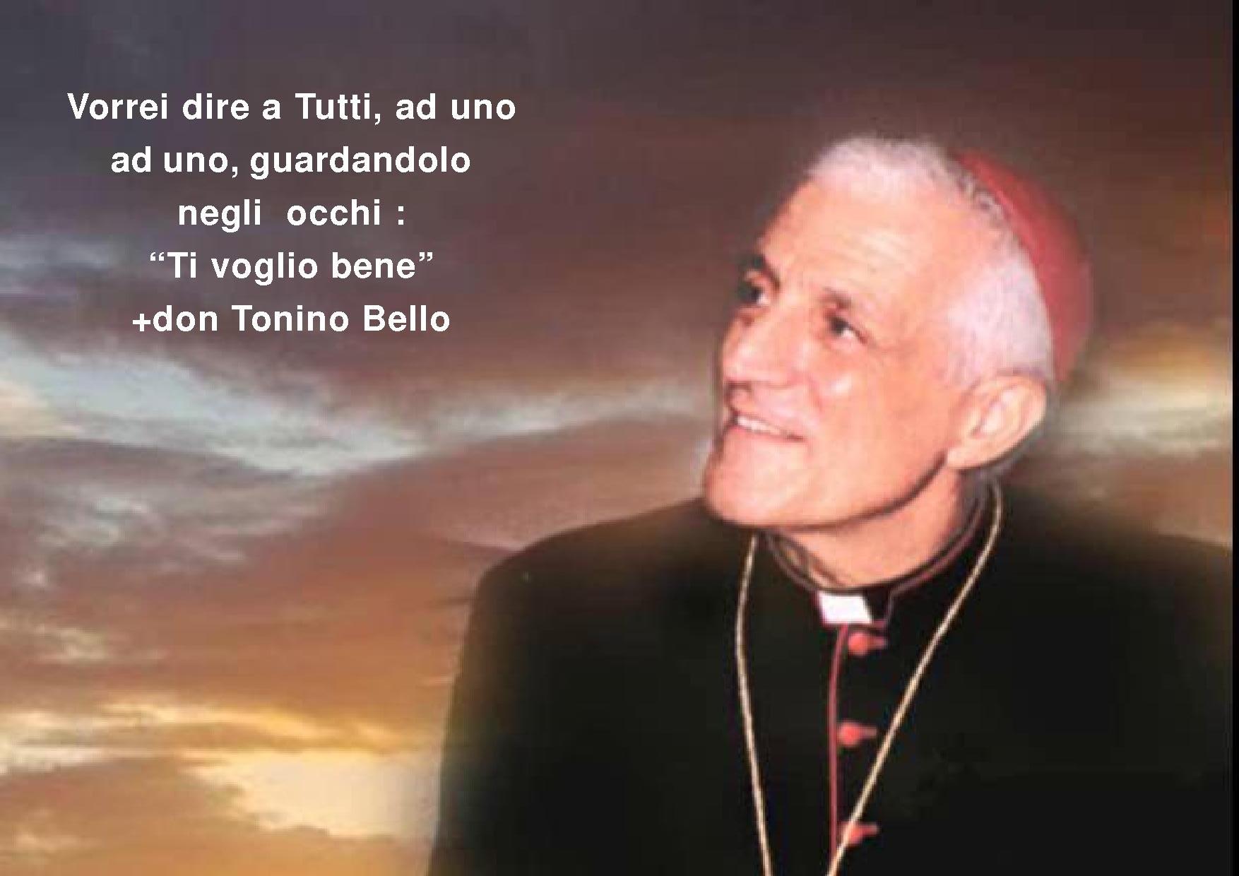 PENSIAMO SIA ARRIVATO IL MOMENTO DI REALIZZARE UN MONUMENTO A DON TONINO BELLO A MOLFETTA