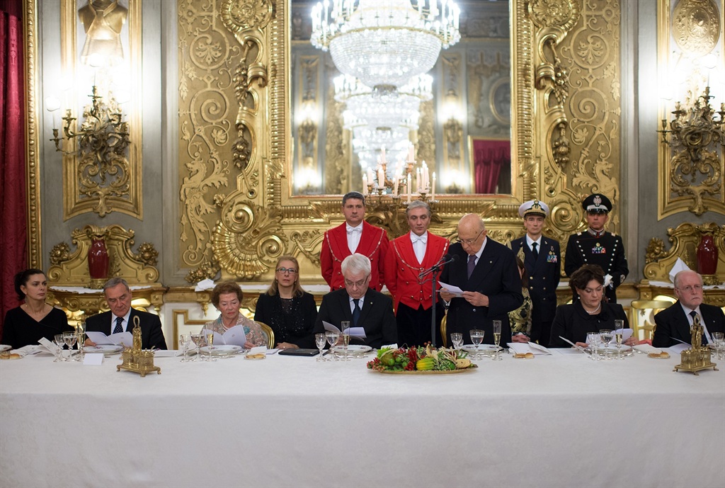 UN PRANZO PER 2300 PERSONE AL QUIRINALE PER LA FESTA DELLA REPUBBLICA