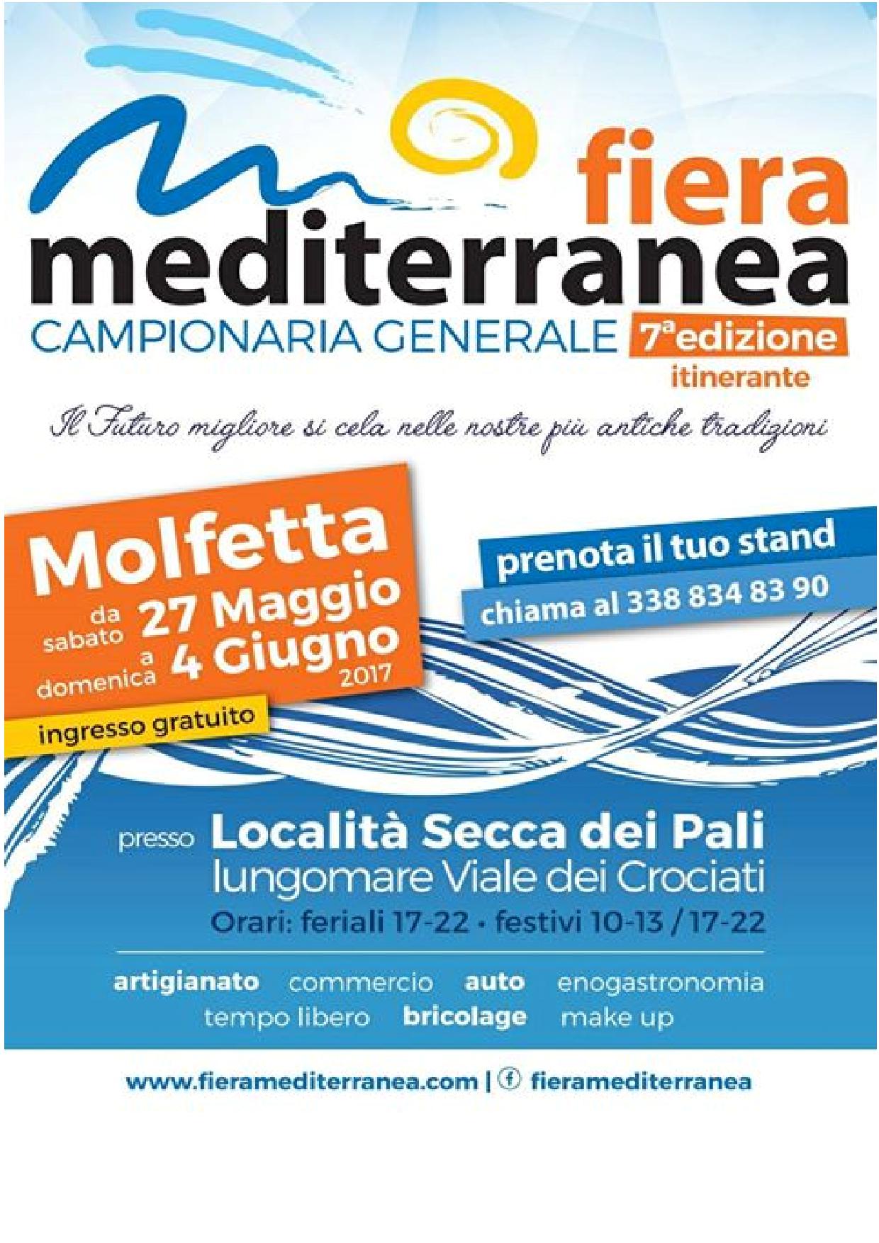 TORNA A MOLFETTA LA FIERA MEDITERRANEA
