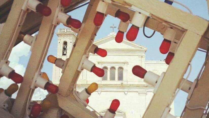 COMINCIA NEI PROSSIMI GIORNI IL MONTAGGIO DELLE LUMINARIE