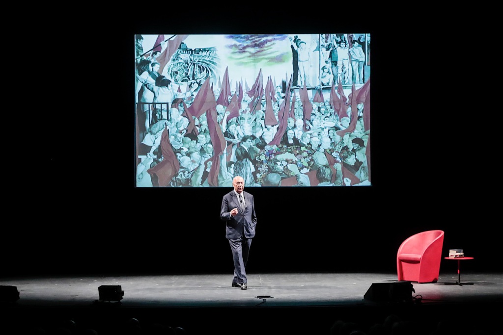 IL TEATRO PALAZZO DI BARI INAUGURA LA STAGIONE 2017-2018 DOMENICA 5 NOVEMBRE CON UNO SPETTACOLO DEL GIORNALISTA PAOLO MIELI