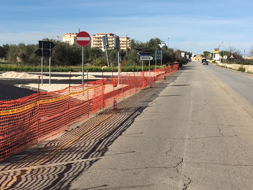 PARTE LA GARA PER LAFFIDAMENTO DEI LAVORI PER LA SISTEMAZIONE DELLA ROTATORIA DI VIA GIOVINAZZO