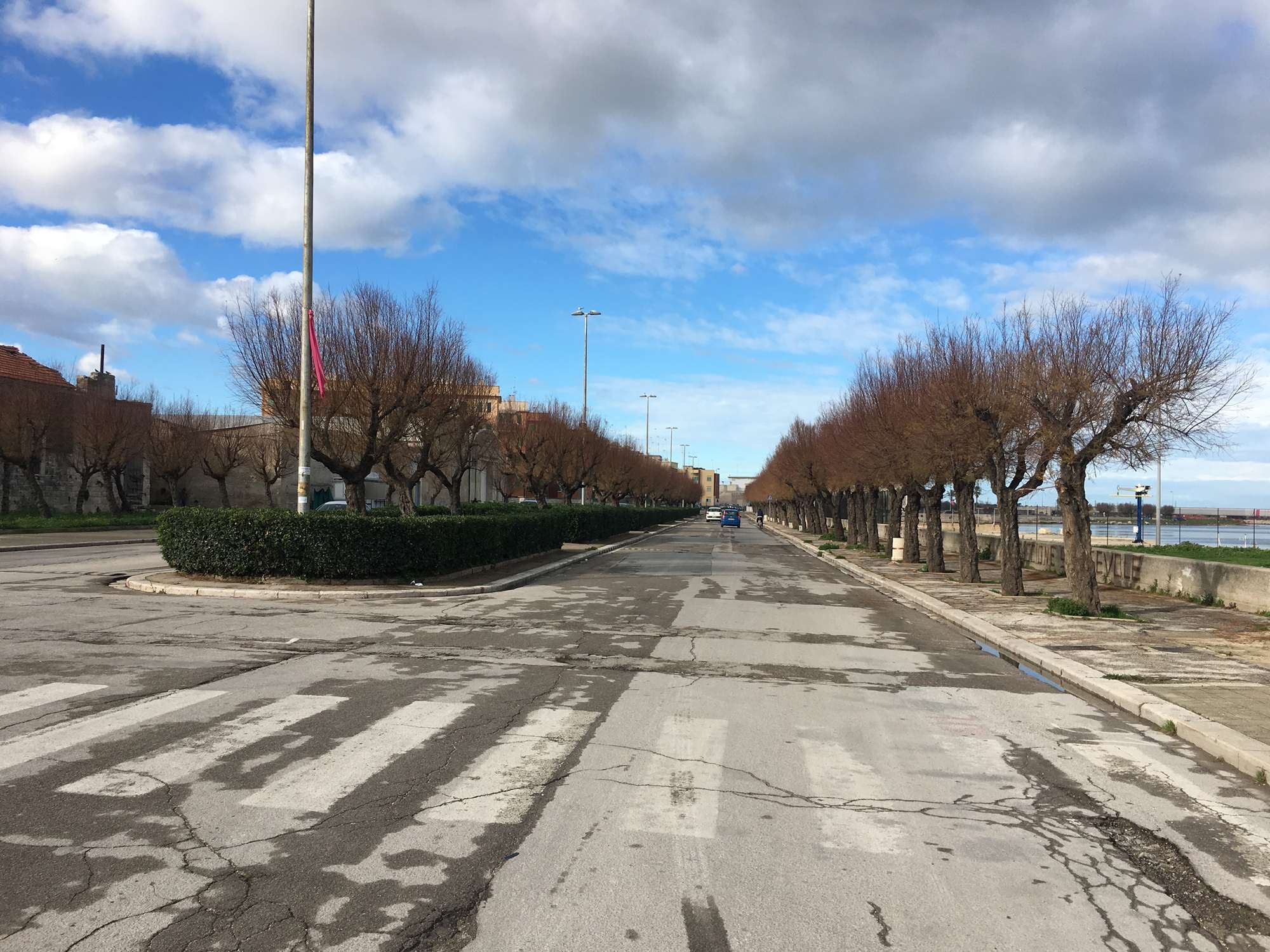 LAVORI PARTITI E FERMI PER IL WATER FRONT ALLA MADONNA DEI MARTIRI?