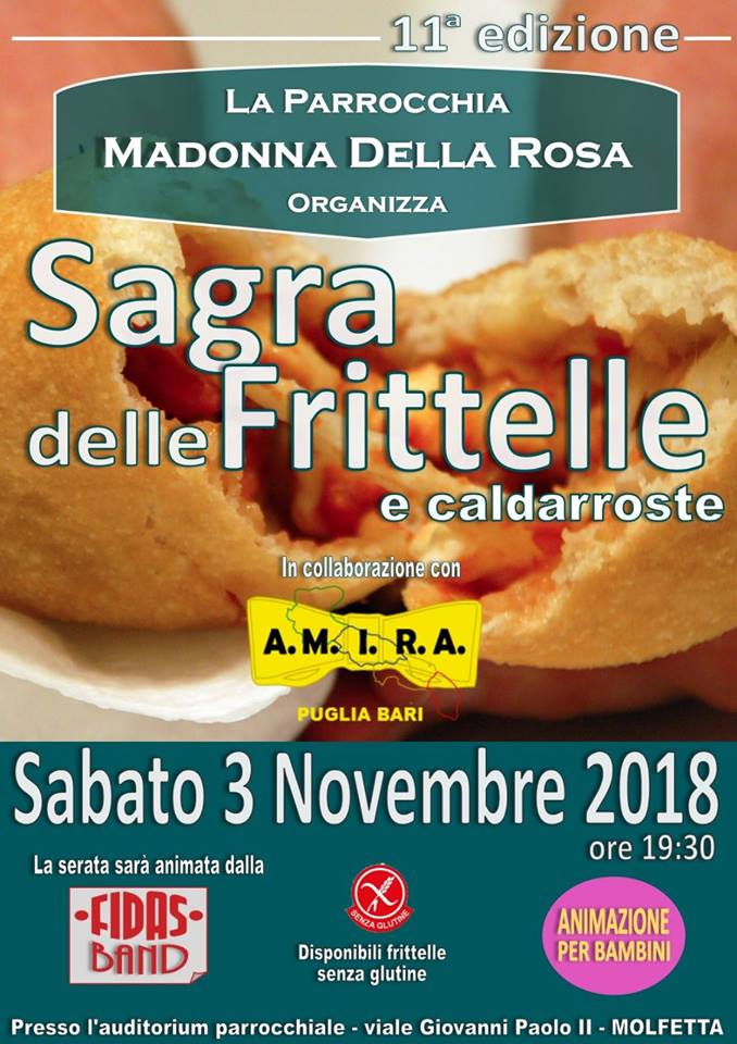 TORNA LAPPUNTAMENTO CON LA SAGRA DELLE FRITTELLE E DELLE CALDARROSTE