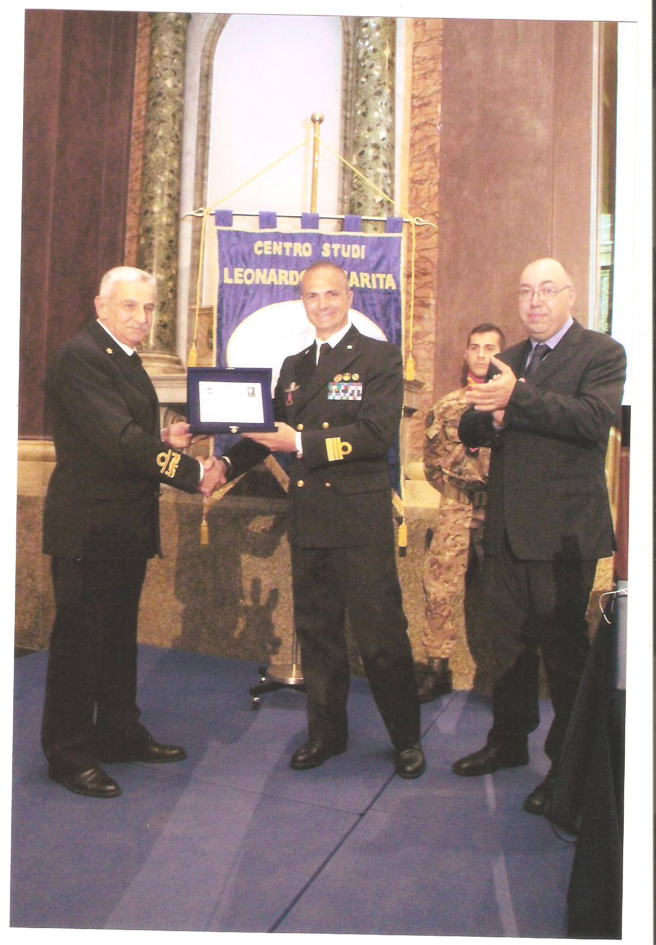 IL COMANDANTE DI VASCELLO FRANCESCO MARINO, L'UFFICIALE PIU' DECORATO DELLA MARINA MILITARE