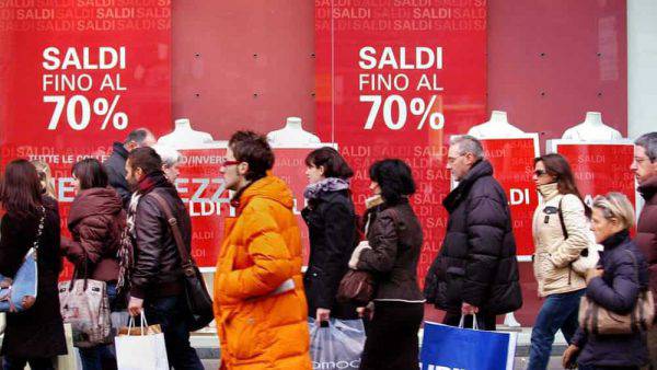 I SALDI INIZIANO IL PROSSIMO 5 GENNAIO ANCHE A MOLFETTA