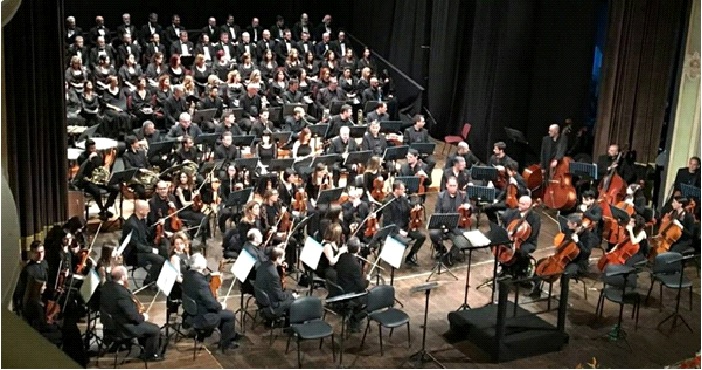CONCERTO DELLORCHESTRA SINFONICA METROPOLITANA DI BARI NEL SALONE DEL COUNTRY CLUB MOLFETTA