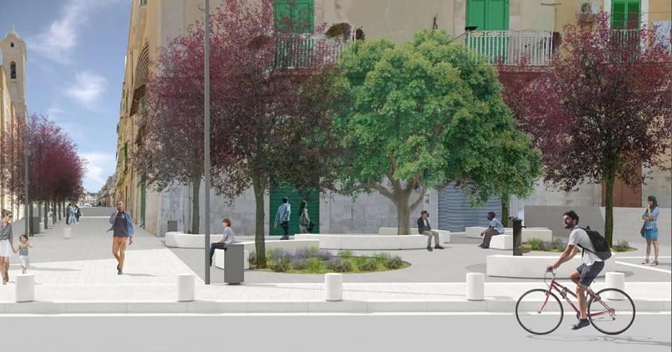 LA NUOVA PIAZZA IMMACOLATA, RIPENSATA E RIQUALIFICATA, CONTINUA A FAR PARLARE DI SE. QUESTA VOLTA CI SONO LE LAMENTELE DEGLI ABITANTI DELLA ZONA