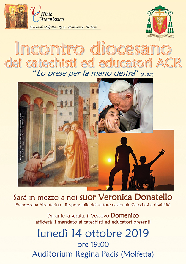DOMENICA 13 OTTOBRE SI APRE UFFICIALMENTE IL NUOVO ANNO CATECHISTICO CON LA PARTECIPAZIONE DEI RAGAZZI E DELLE FAMIGLIE