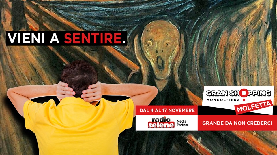 AL GRAN SHOPPING MONGOLFIERA DI MOLFETTA SPAZIO ALLE GRANDI OPERE DARTE