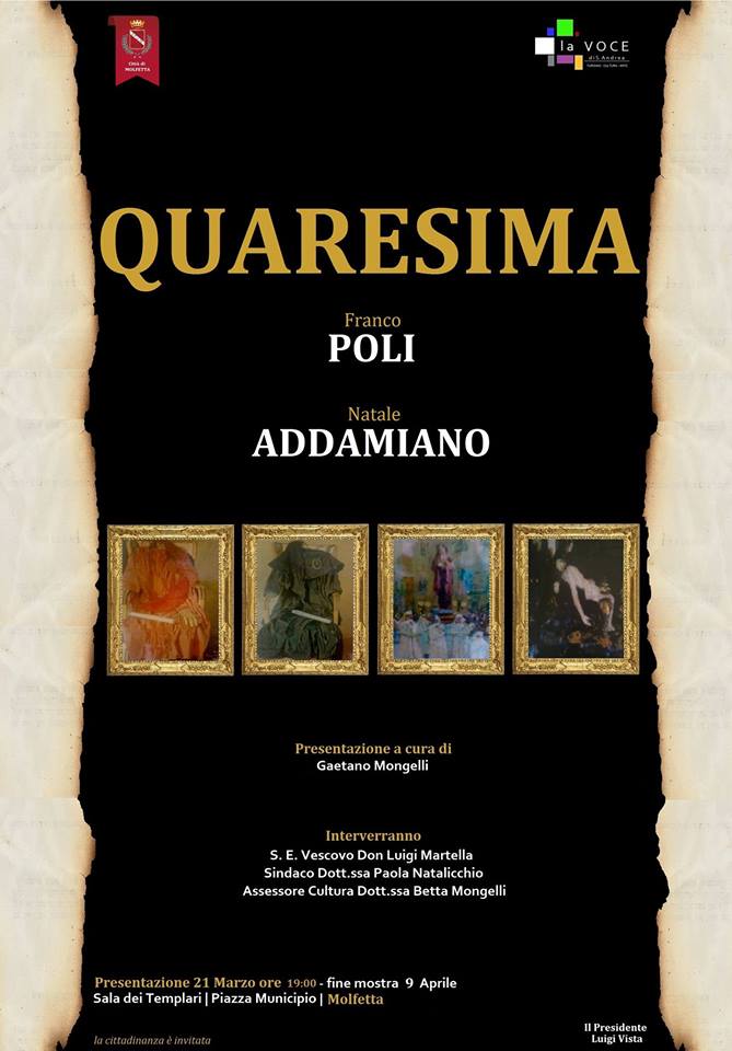 Associazione Culturale LA VOCE DI S. ANDREA: QUARESIMA...Franco POLI e Natale ADDAMIANO
