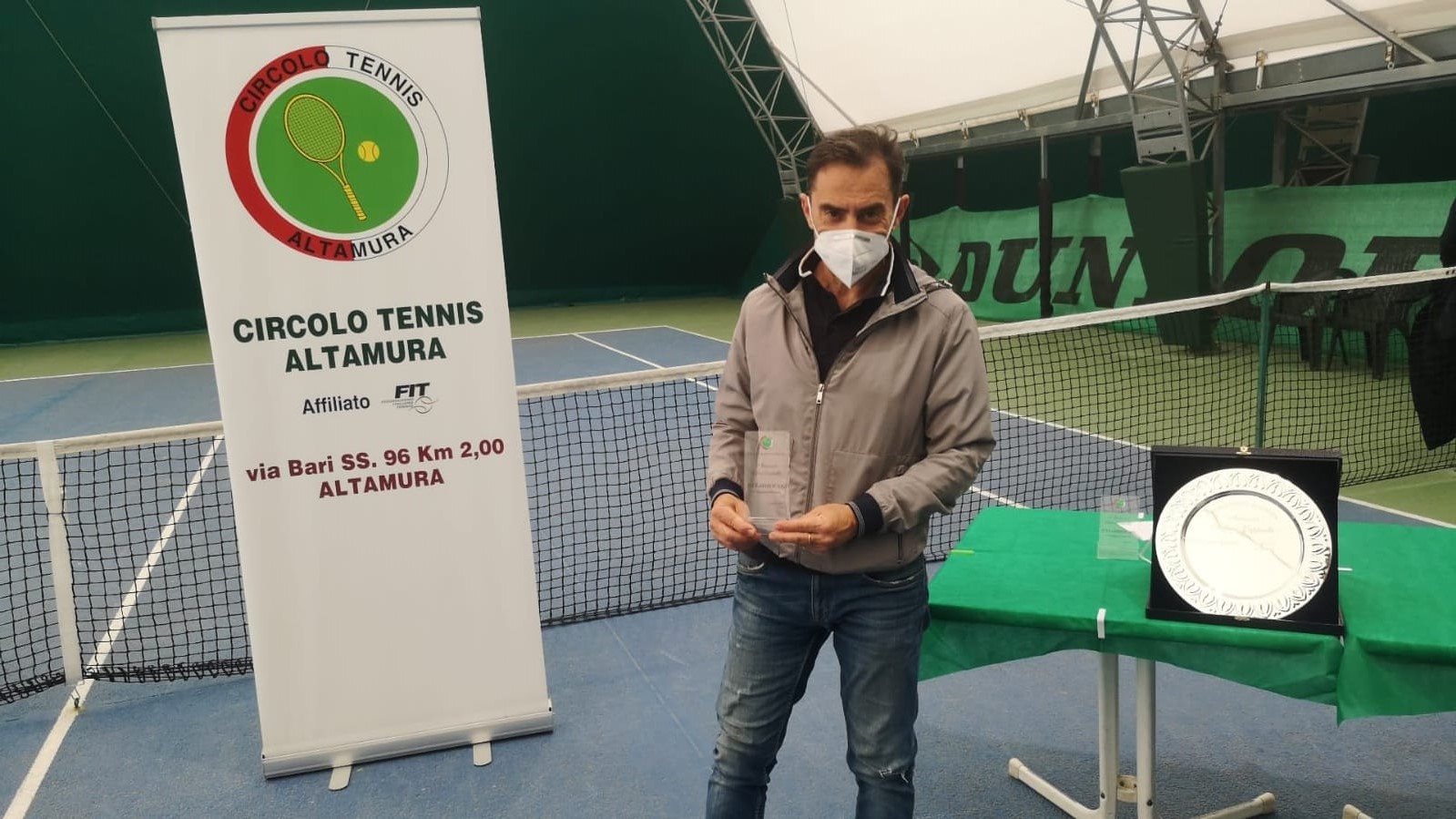 GIANCARLO FOGLIA, PRIMO POSTO PER GLI AMATORI TENNIS MOLFETTA