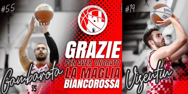 GAMBAROTA E VISENTIN LASCIANO LA PAVIMARO PALLACANESTRO MOLFETTA