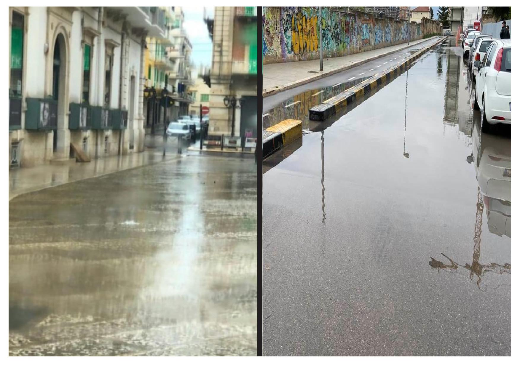 VIA FELICE CAVALLOTTI  RITORNATA ALLANTICO SPLENDORE MA FA ACQUA DA TUTTE LE PARTI!!!
