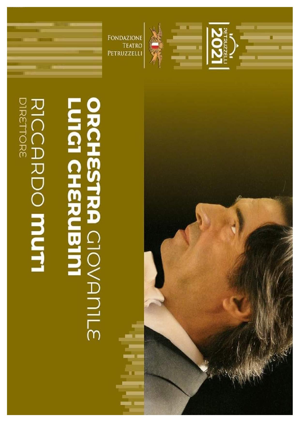 IL GRANDE RITORNO DEL MAESTRO MOLFETTESE RICCARDO MUTI CHE DIRIGER TRE CONCERTI AL TEATRO PETRUZZELLI DI BARI