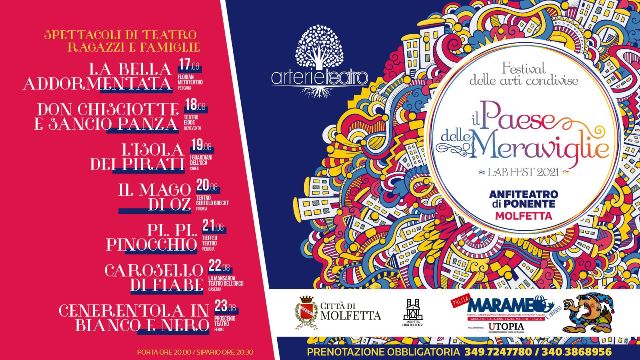 DA MARTED 17 AGOSTO VA IN SCENA IL PAESE DELLE MERAVIGLIE