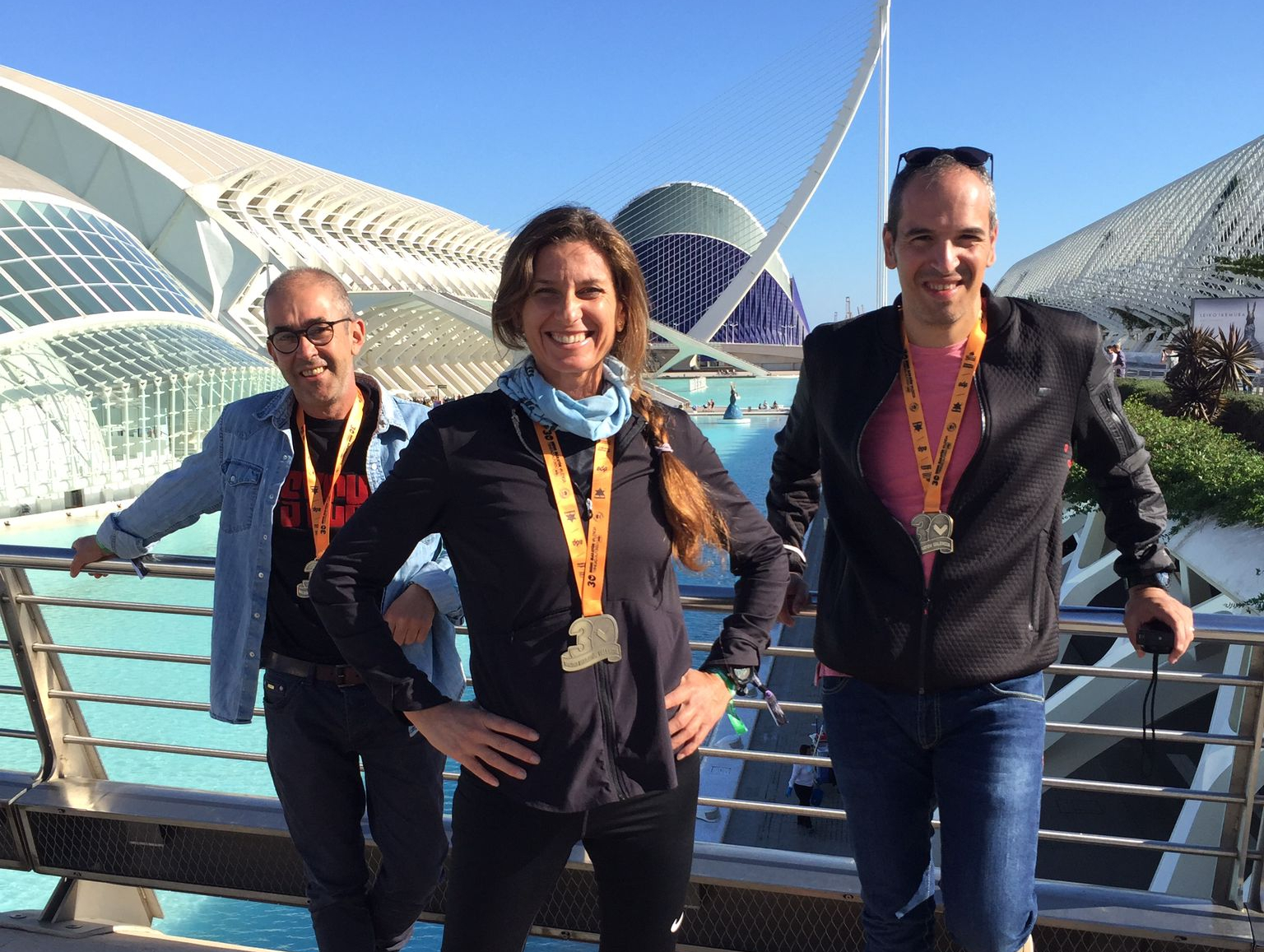 TRE ATLETI DELLA FREE RUNNERS MOLFETTA ALLA MEZZA MARATONA DI VALENCIA