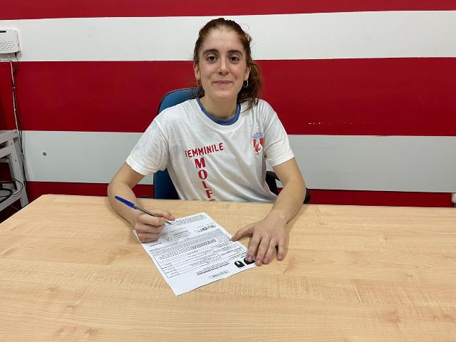 NUOVO RINFORZO PER LA FEMMINILE MOLFETTA. ARRIVA IN BIANCOROSSO ANTONELLA PLEVANO