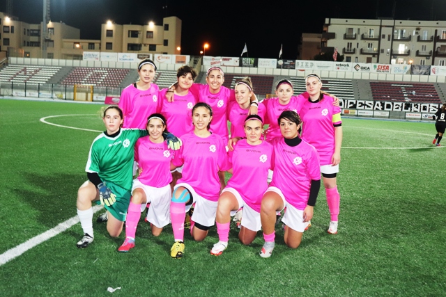 NEL SECONDO TURNO DI COPPA ITALIA DECCELLENZA LARGA VITTORIA DELLA MOLFETTA CALCIO FEMMINILE CHE HA BATTUTTO IL NITOR BRINDISI