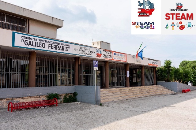 LI.I.S.S. GALILEO FERRARIS DI MOLFETTA  DIVENTATA UNA TRA LE 43 SCUOLE POLO IN ITALIA PER LE DISCIPLINE STEAM (SCIENCE, TECHNOLOGY, ENGINEERING, ART AND MATHEMATICS)