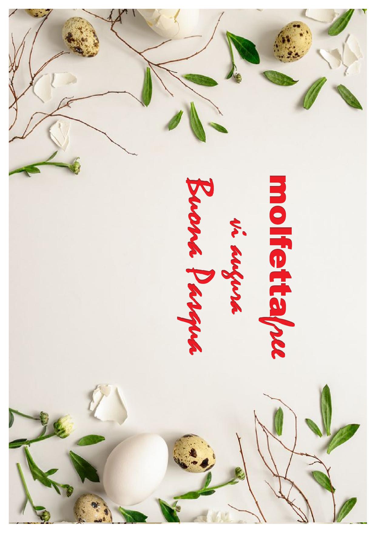 OGGI PASQUA DI RESURREZIONE. AUGURI A TUTTI I LETTORI DI MOLFETTAFREE SEMPRE PIU NUMEROSI