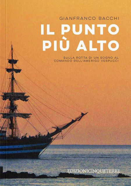 MARTED 10 MAGGIO LEX COMANDANTE DELLA NAVE SCUOLA AMERIGO VESPUCCI PRESENTER A MOLFETTA IL SUO LIBRO IL PUNTO PI ALTO