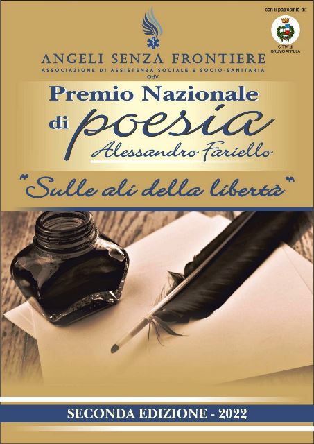 AL VIA LA MACCHINA ORGANIZZATIVA DELLA SECONDA EDIZIONE DI SULLE ALI DELLA LIBERT, IL PREMIO DI POESIE IN MEMORIA DI ALESSANDRO FARIELLO