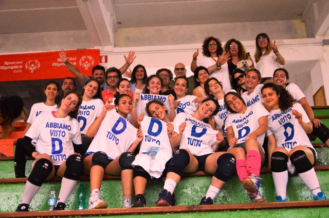 LASDAM PEGASO 93 MOLFETTA FESTEGGIA CON UN TURNO DI ANTICIPO LA PROMOZIONE NEL CAMPIONATO DI PALLAVOLO FEMMINILE DI SERIE D