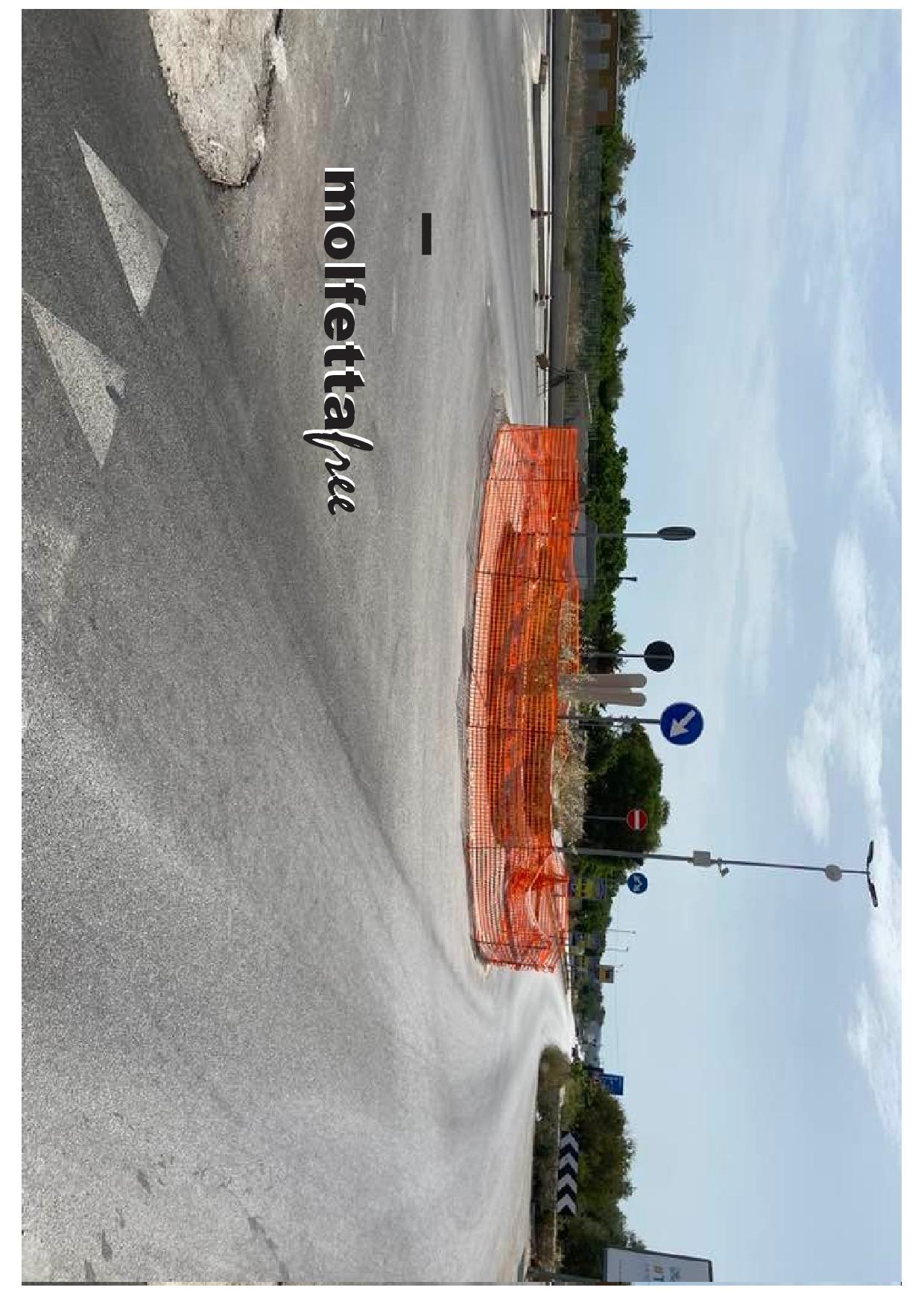 LO SA IL COMUNE CHE SU VIA GIOVINAZZO CI SONO TRE IMPIANTI LUCE NUOVI MAI ATTIVATI?